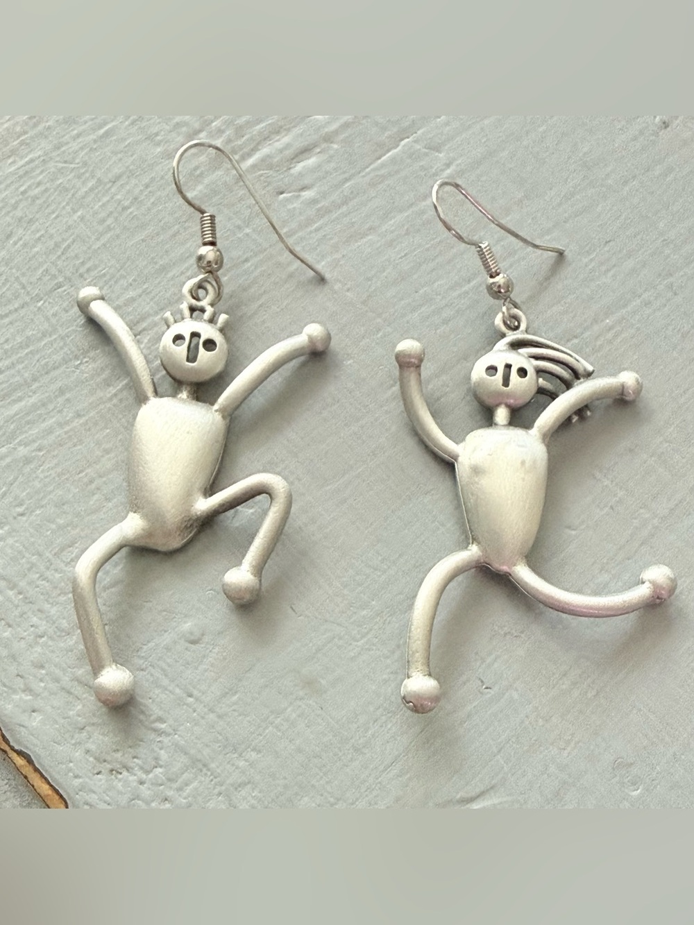 Jonette Jewelry Company JJ Stick Figure Earrings